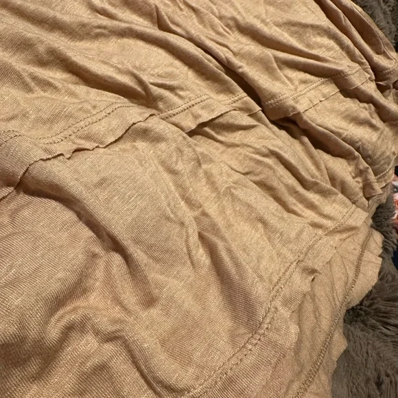 DownEast Women's Short Sleeve Tan Tee - Picture 4 of 7